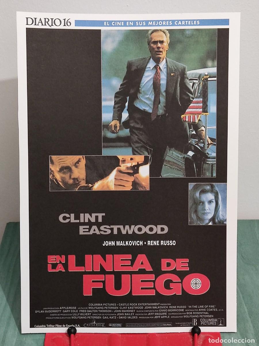 Kino: En la linea de fuego --- Diario 16 El cine en sus mejores carteles