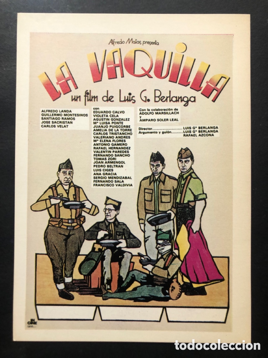 Cine: Programa la vaquilla alfredo landa A9 - Foto 1