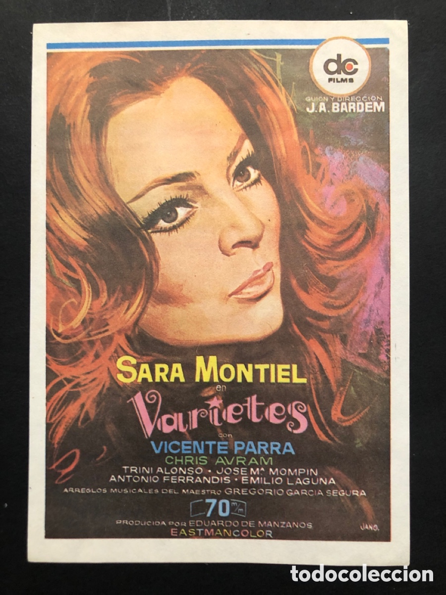 Cine: Programa varietes sara Montiel A9 - Foto 1