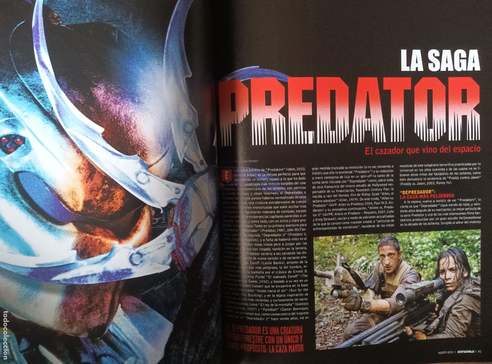 Cine: SCIFIWORLD 29 de 2010 CENTURION- PREDATOR- CHRISTOPHER NOLAN- ULTRAMAN- MICK GARRIS- CRIPTA- TERROR - Foto 7