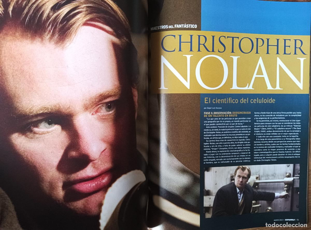Cine: SCIFIWORLD 29 de 2010 CENTURION- PREDATOR- CHRISTOPHER NOLAN- ULTRAMAN- MICK GARRIS- CRIPTA- TERROR - Foto 9