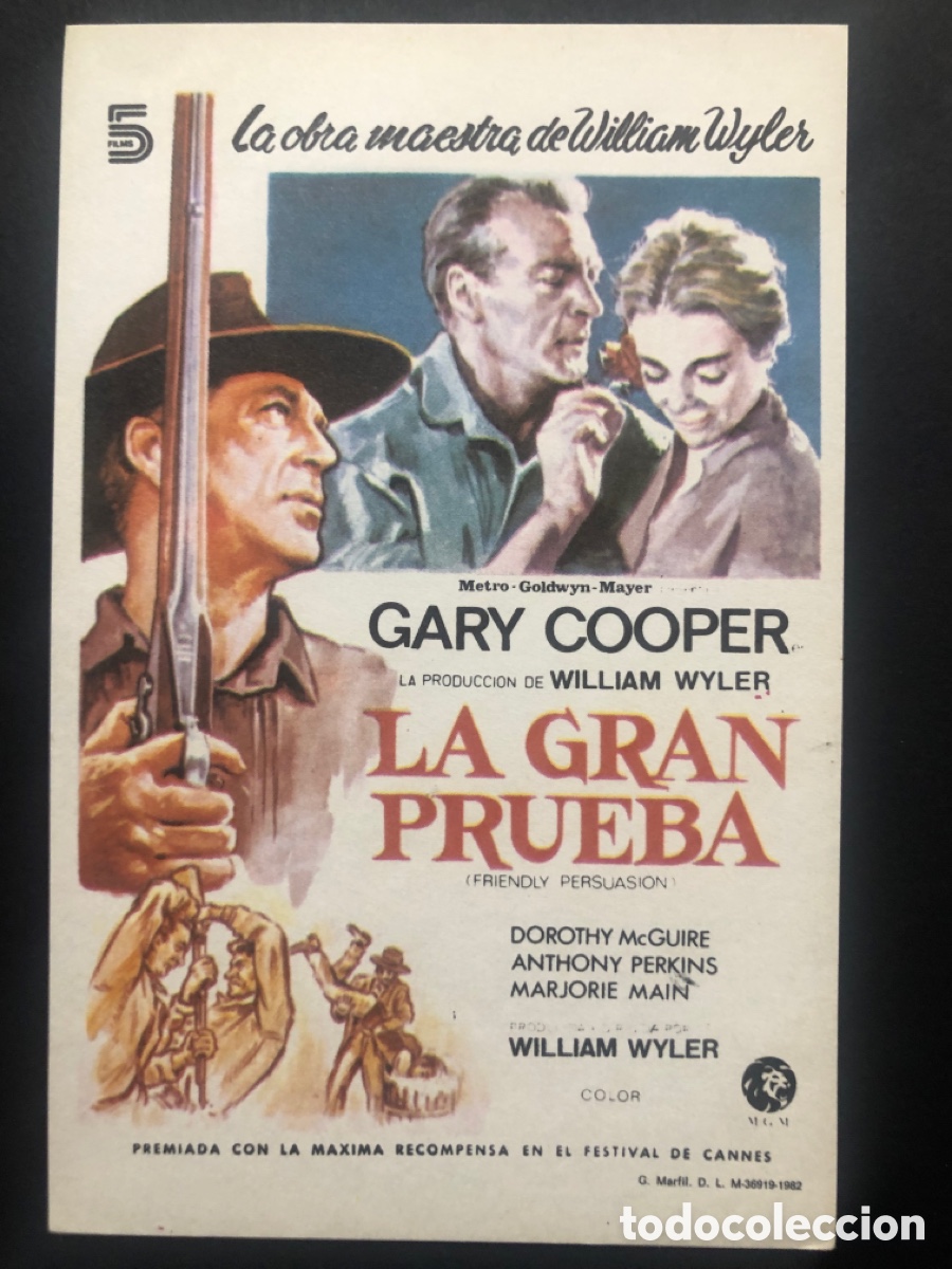 Cine: Programa la gran prueba Gary Cooper A10 - Foto 1
