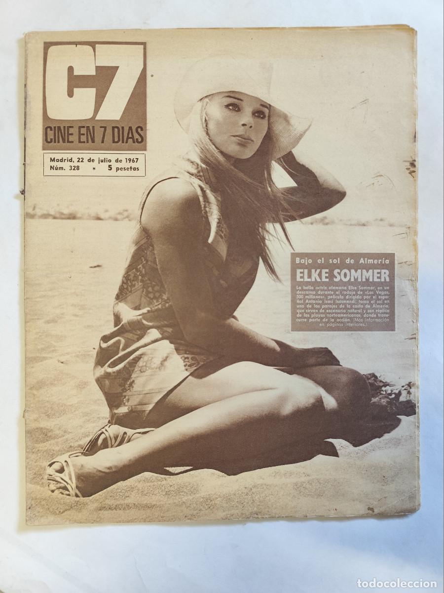 revista cine en 7 dias año 1967 elke sommer, sa - Compra venta en  todocoleccion