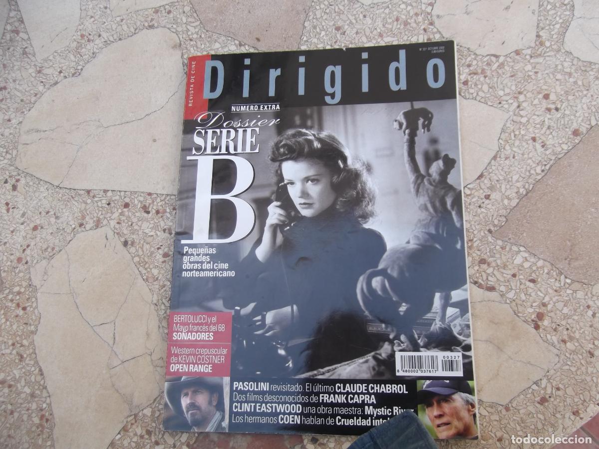 Cine: dirigido por,extra n&ordm; 327, dossier cine serie b, bertolucci, pasolini, los hermanos coen