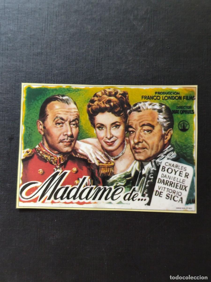 Cine: Madame de... Plastificado - Foto 1