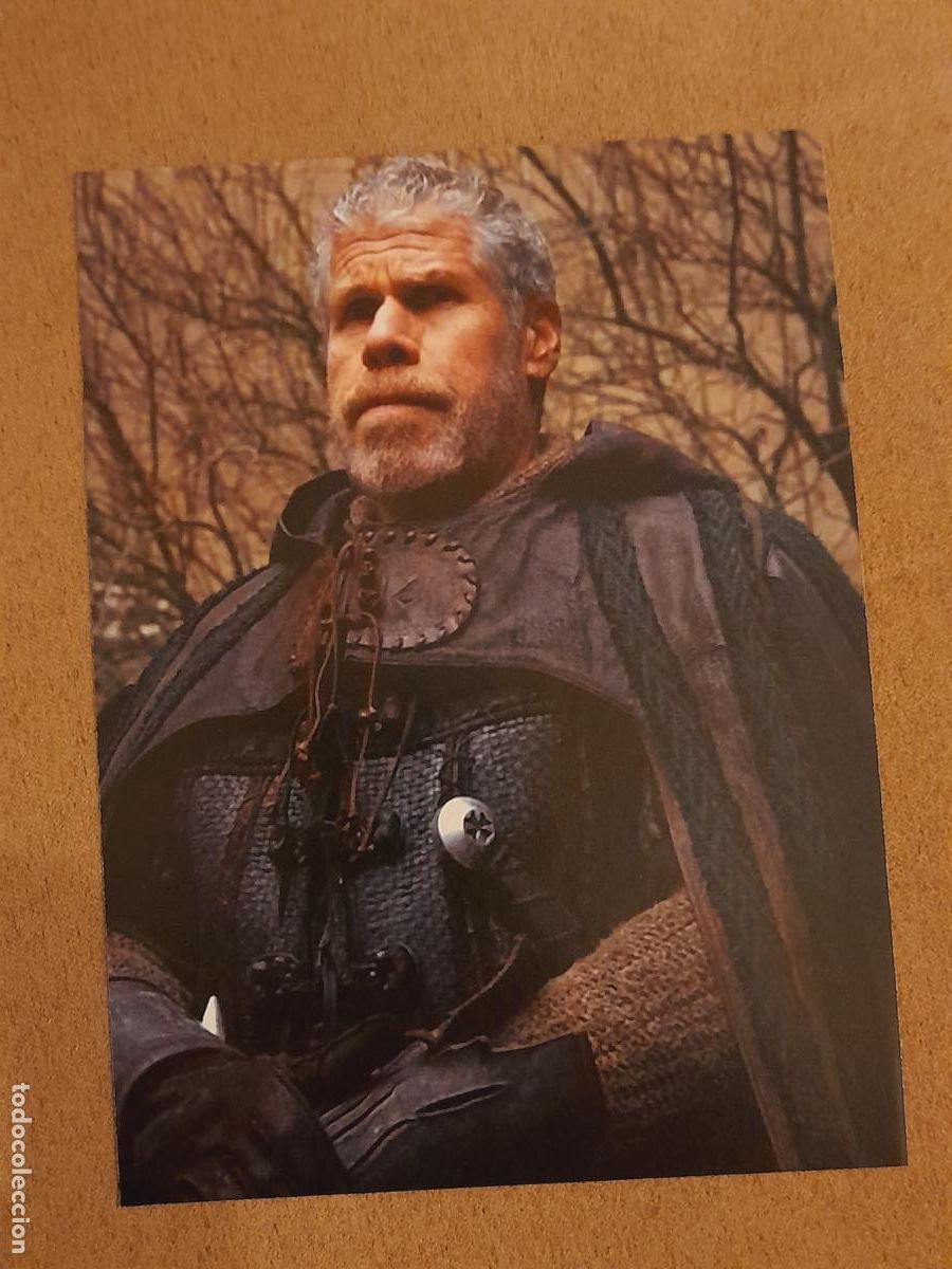 Cinema: FICHA QUE FUE DE... ACTOR RON PERLMAN (EN TIEMPO DE BRUJAS) REVERSO TEXTO BIOGRAF&Iacute;A, FILMOGRAF&Iacute;A