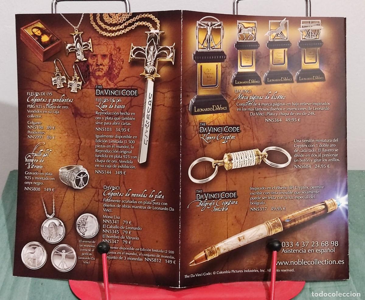 Cine: Folleto El codigo Da Vinci . ㅤㅤ - Foto 3