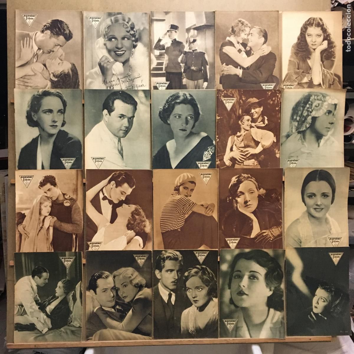 Cinéma: ACS55 POPULAR FILM REVISTA ESPAÑOLA LOTE 22 NÚMEROS 1932