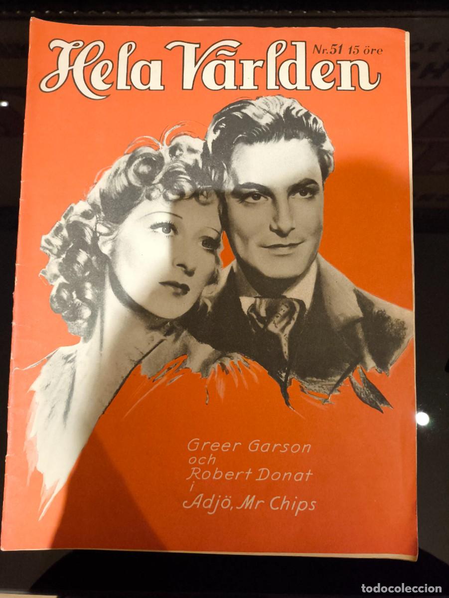 Cine: Helda Varlden - Greer Garson y Robert Donat - 1939 - Foto 1