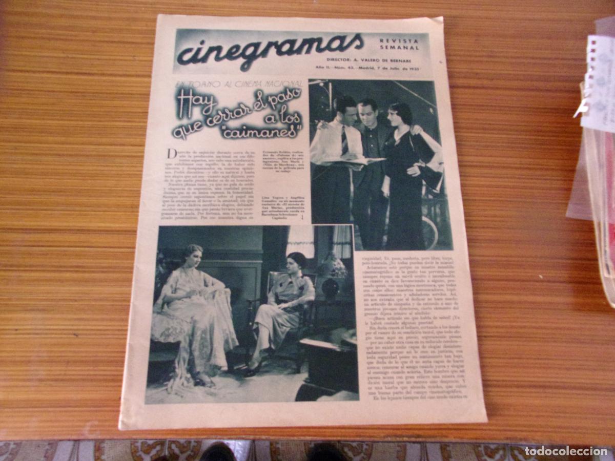 Cine: CINEGRAMAS NUMERO 43 - Foto 1