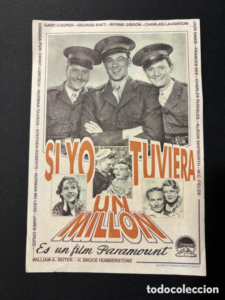 Cine: Programa facs&iacute;mil si yo tuviera un mill&oacute;n Gary Cooper - Foto 1