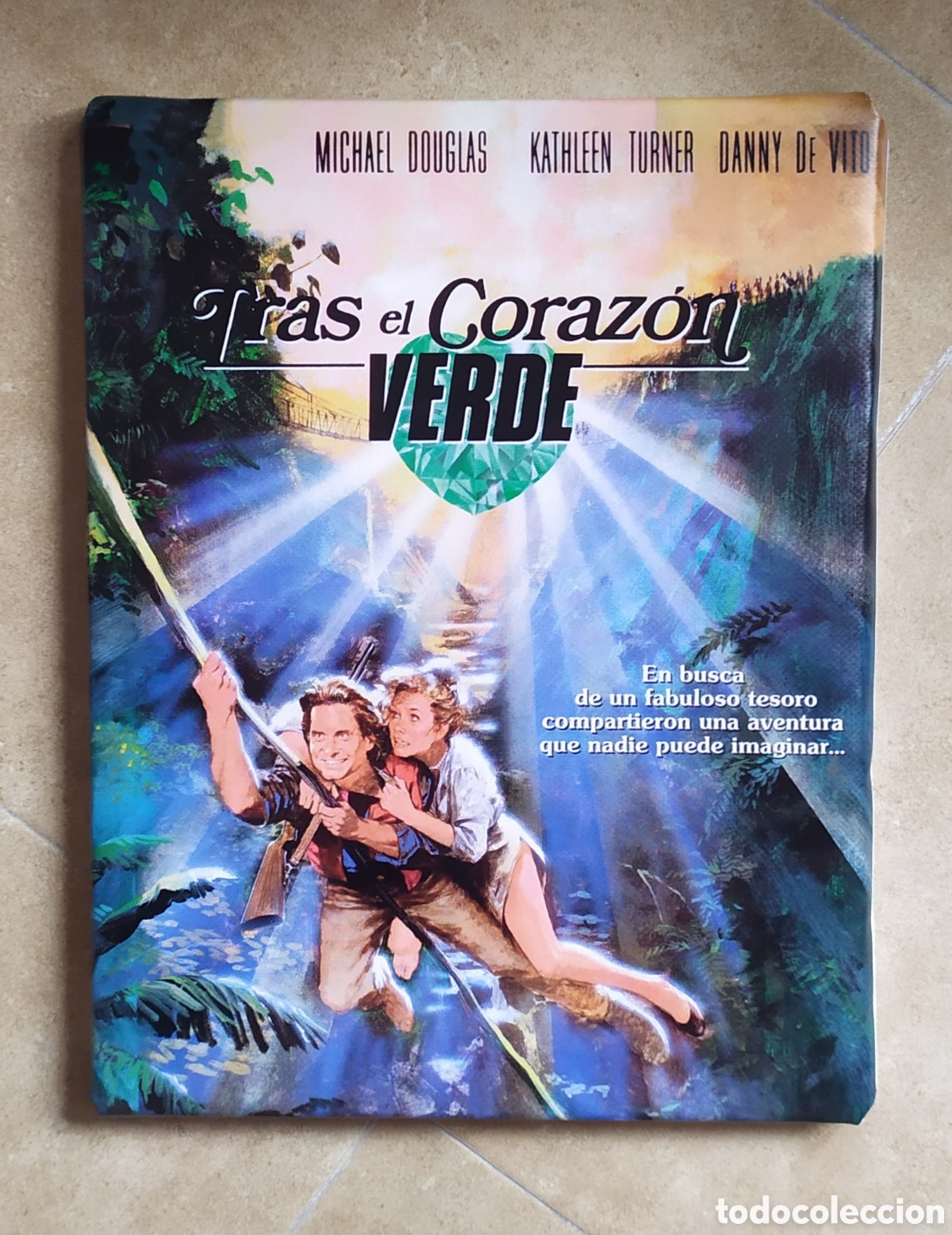 Cine: Cuadro cartel TRAS EL CORAZ&Oacute;N VERDE - Foto 1