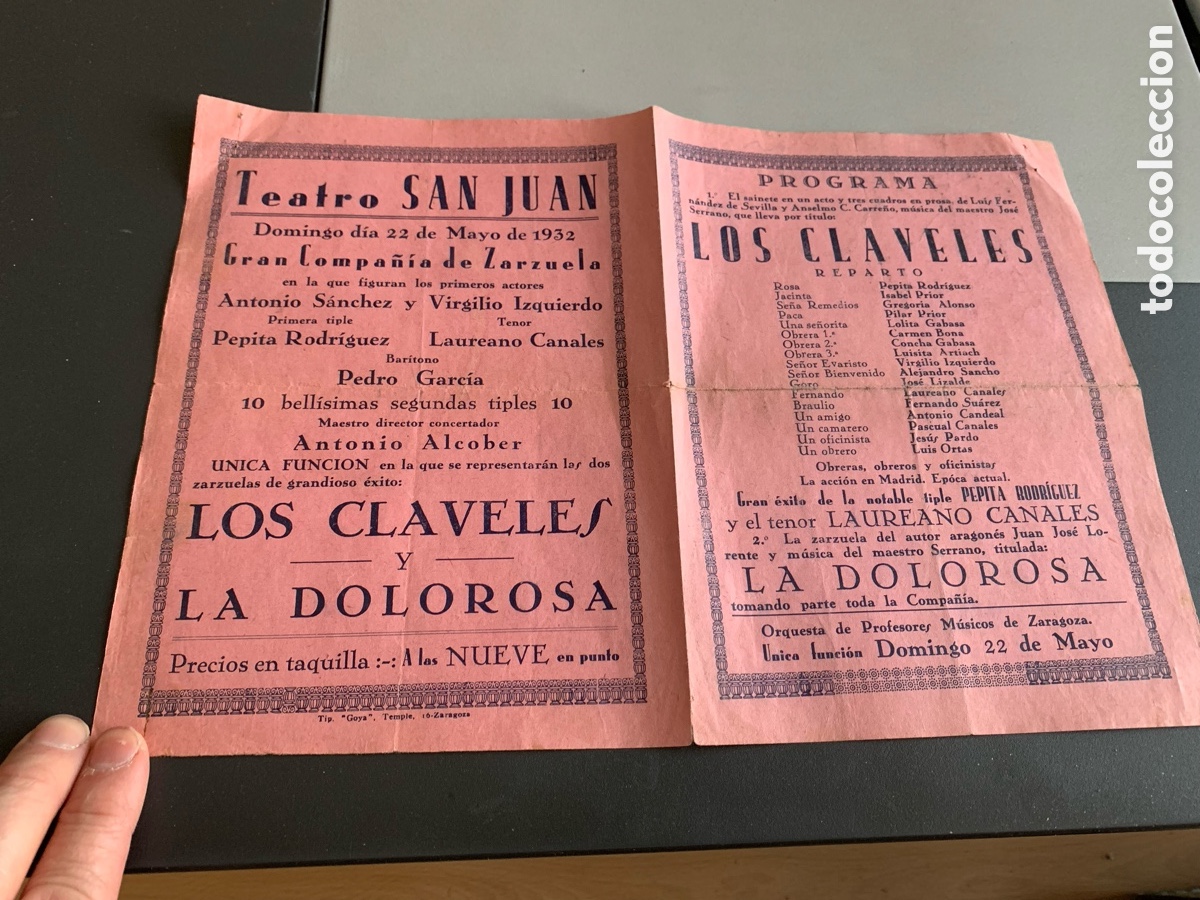 Cine: PROGRAMA. TEATRO SAN JUAN. 1932 - Foto 1
