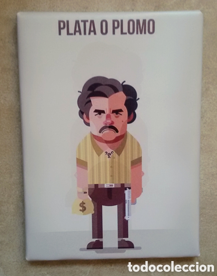 Cine: Cuadro ESCOBAR plata o plomo - Foto 1