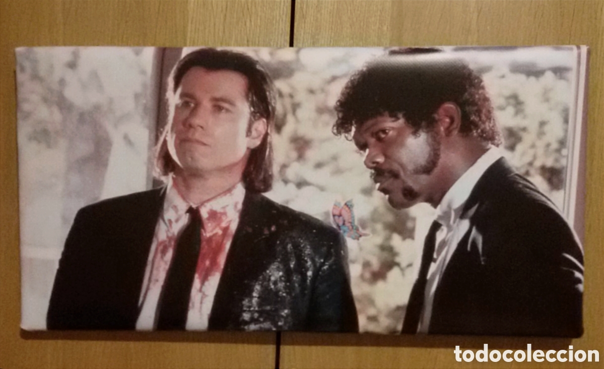Cine: Cuadro PULP FICTION sangre - Foto 1