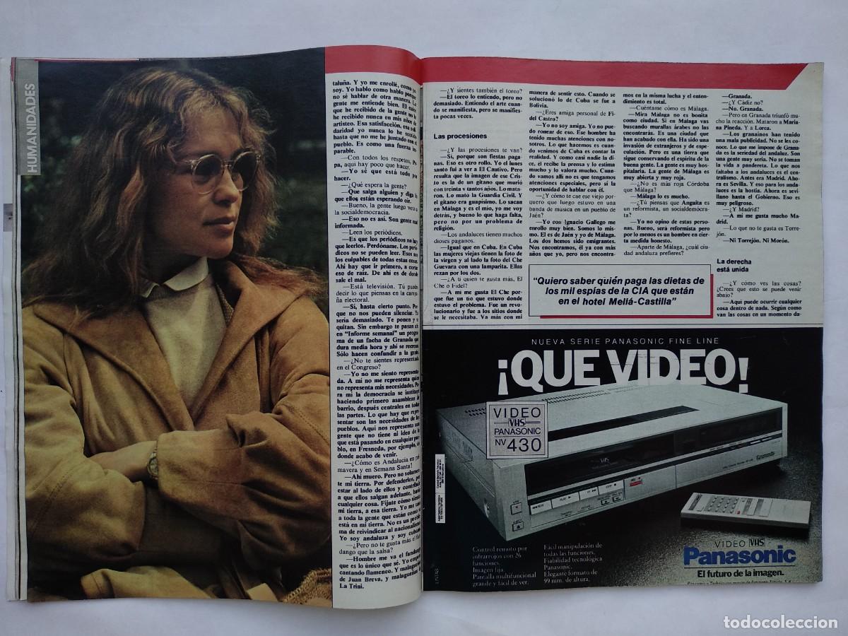 Cine: MARISOL.REVISTA INTERV&Iacute;U. 1985. - Foto 4