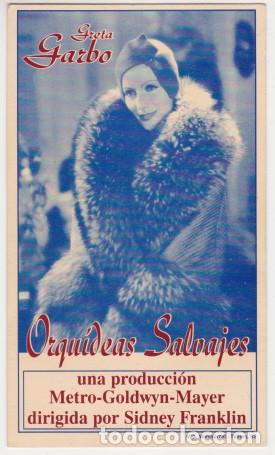 Cine: ORQU&Iacute;DEAS SALVAJES (facs&iacute;mil) - Foto 1