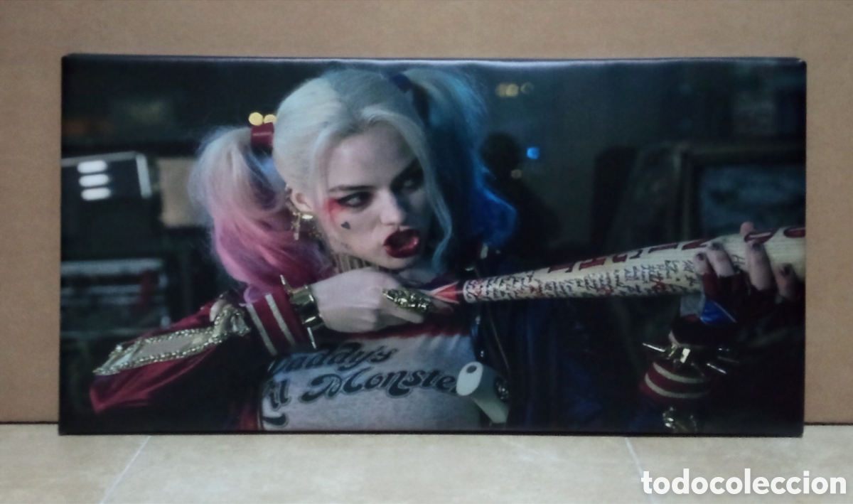Cine: Cuadro HARLEY QUINN bate - Foto 1