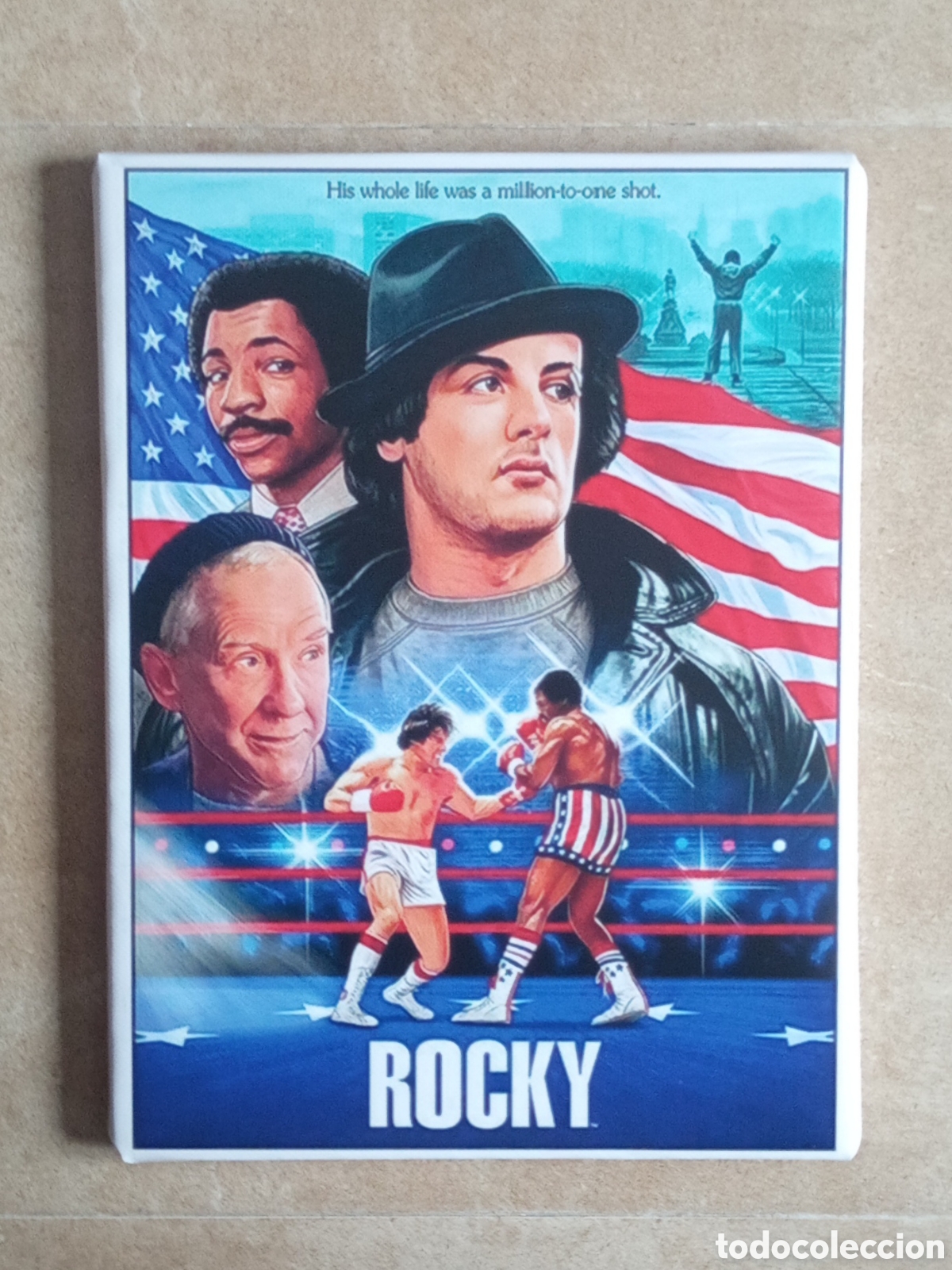Cine: Cuadro cartel ROCKY collage - Foto 1