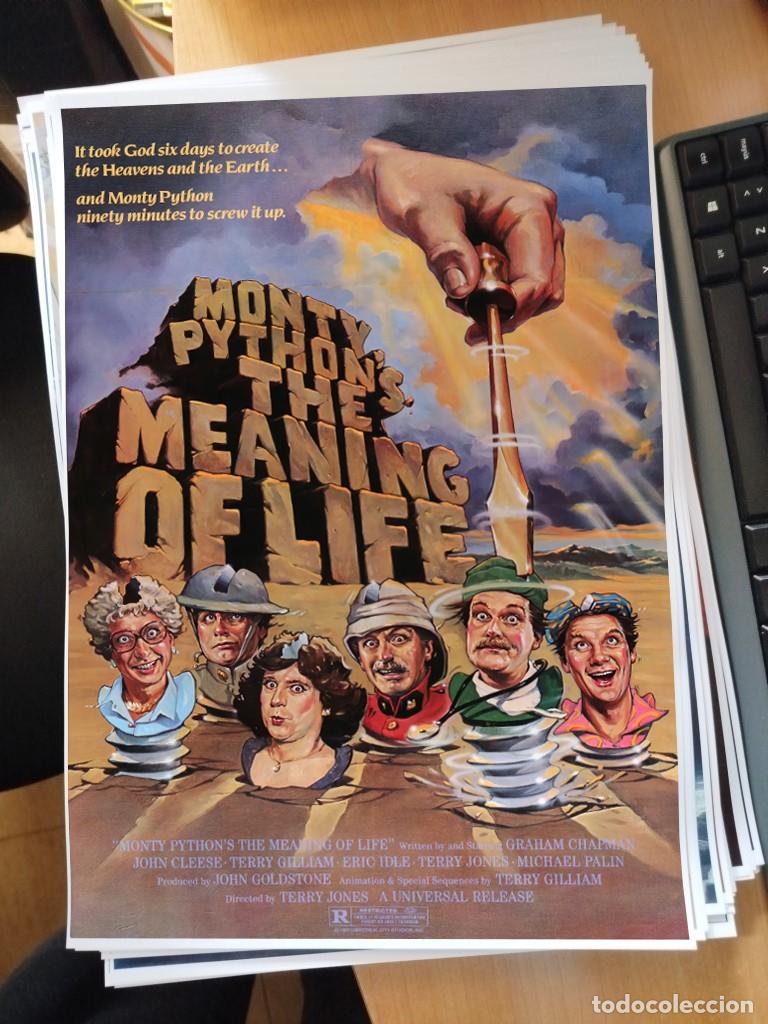 Cine: Poster &rdquo;EL SENTIDO DE LA VIDA de Monthy Python&rdquo; de gran calidad (30x42 cm) - Foto 1
