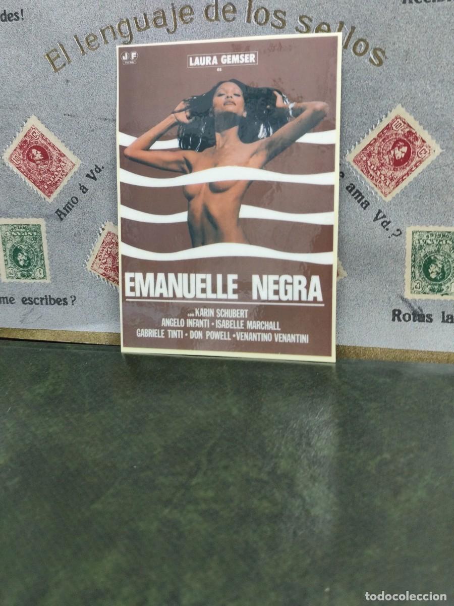 Cine: Emanuelle negra plastificado - Foto 1