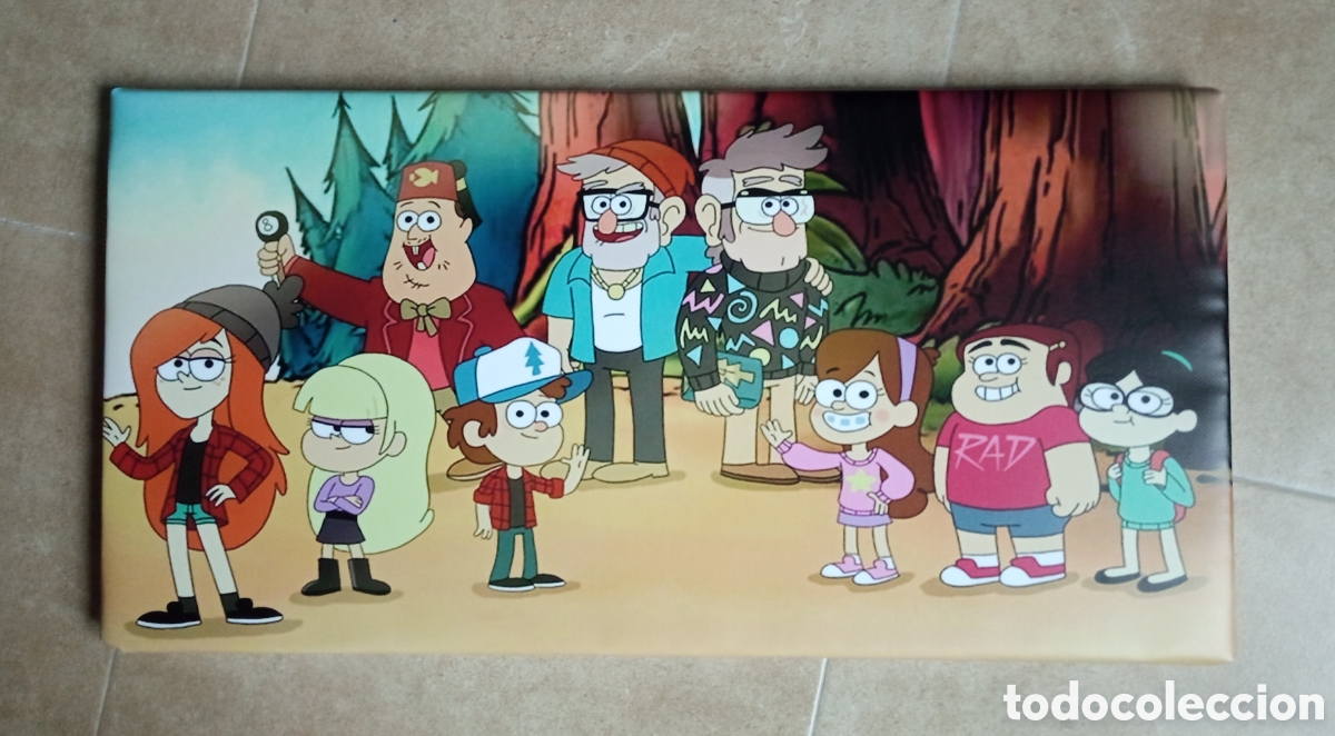 Cine: Cuadro cartel GRAVITY FALLS - Foto 1