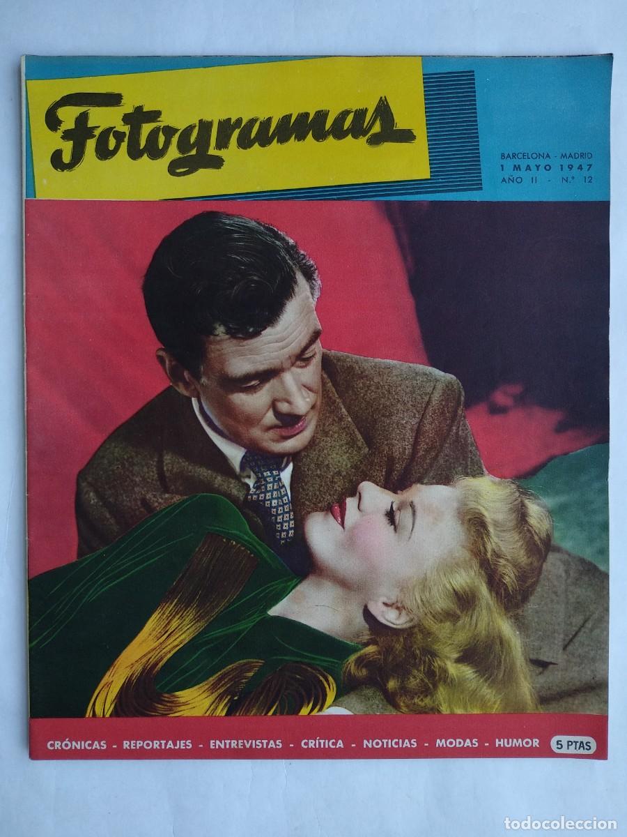 Cine: FOTOGRAMAS N&ordm; 12 . 1947. - Foto 1