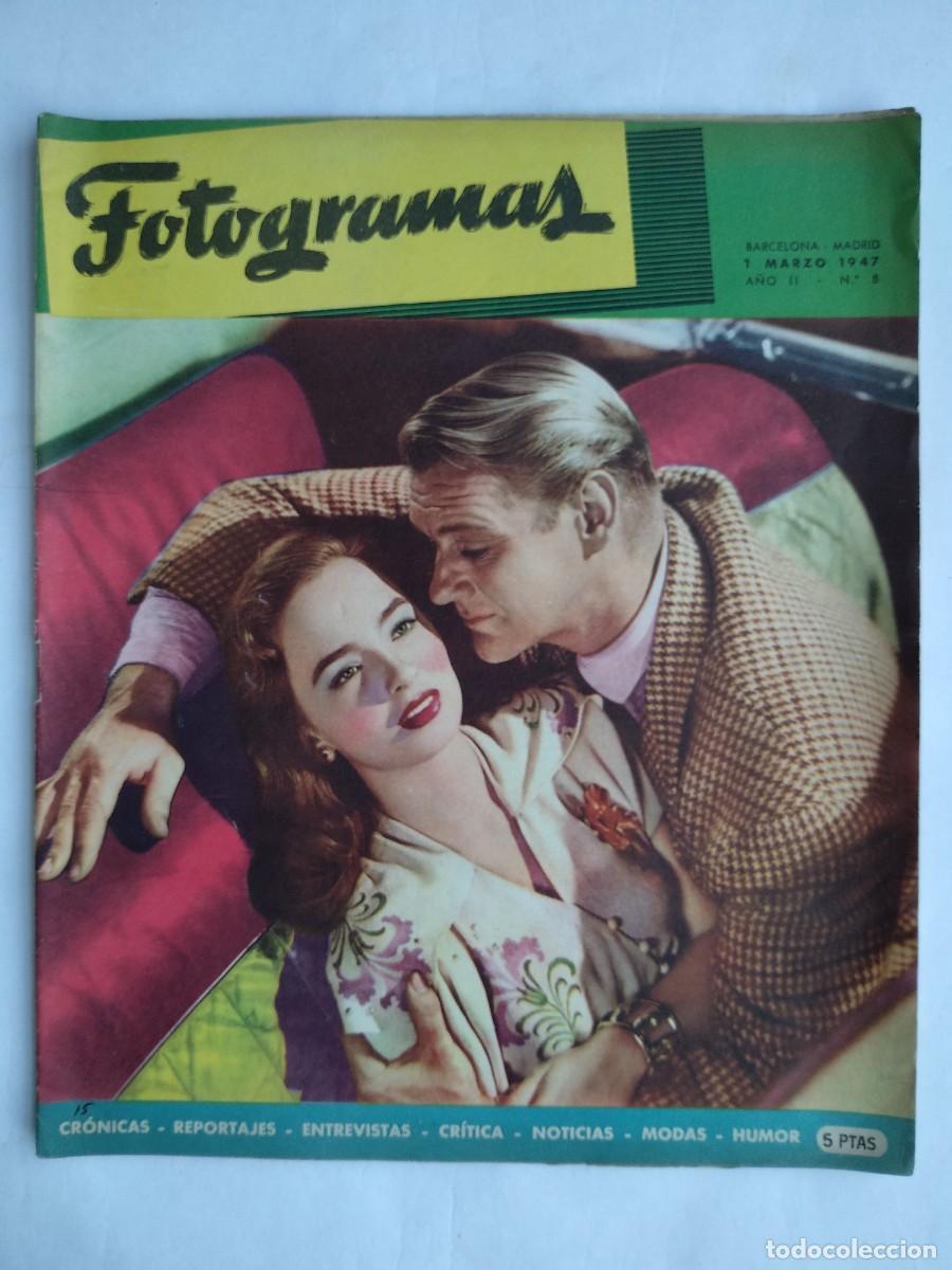 Cine: FOTOGRAMAS N&ordm; 8 . 1947. - Foto 1