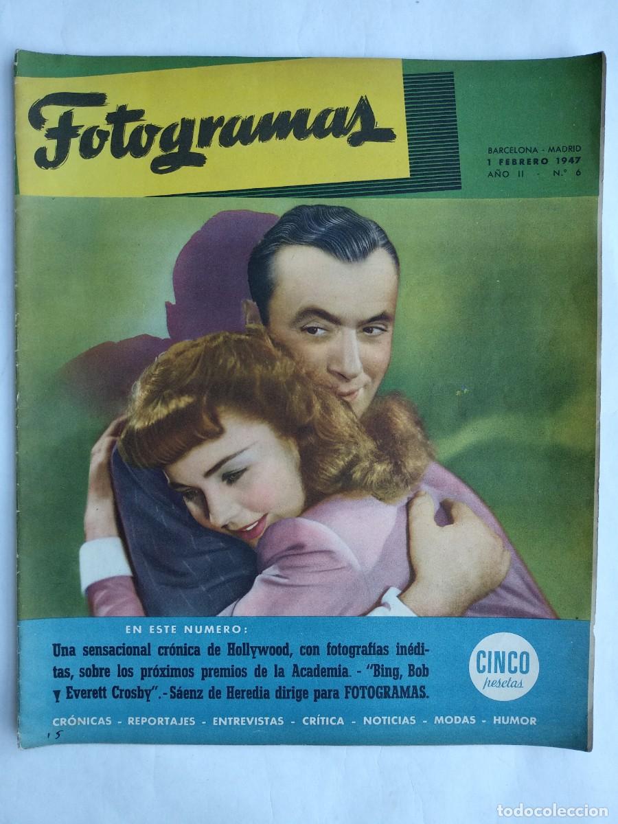 Cine: FOTOGRAMAS N&ordm; 6, 1947. - Foto 1