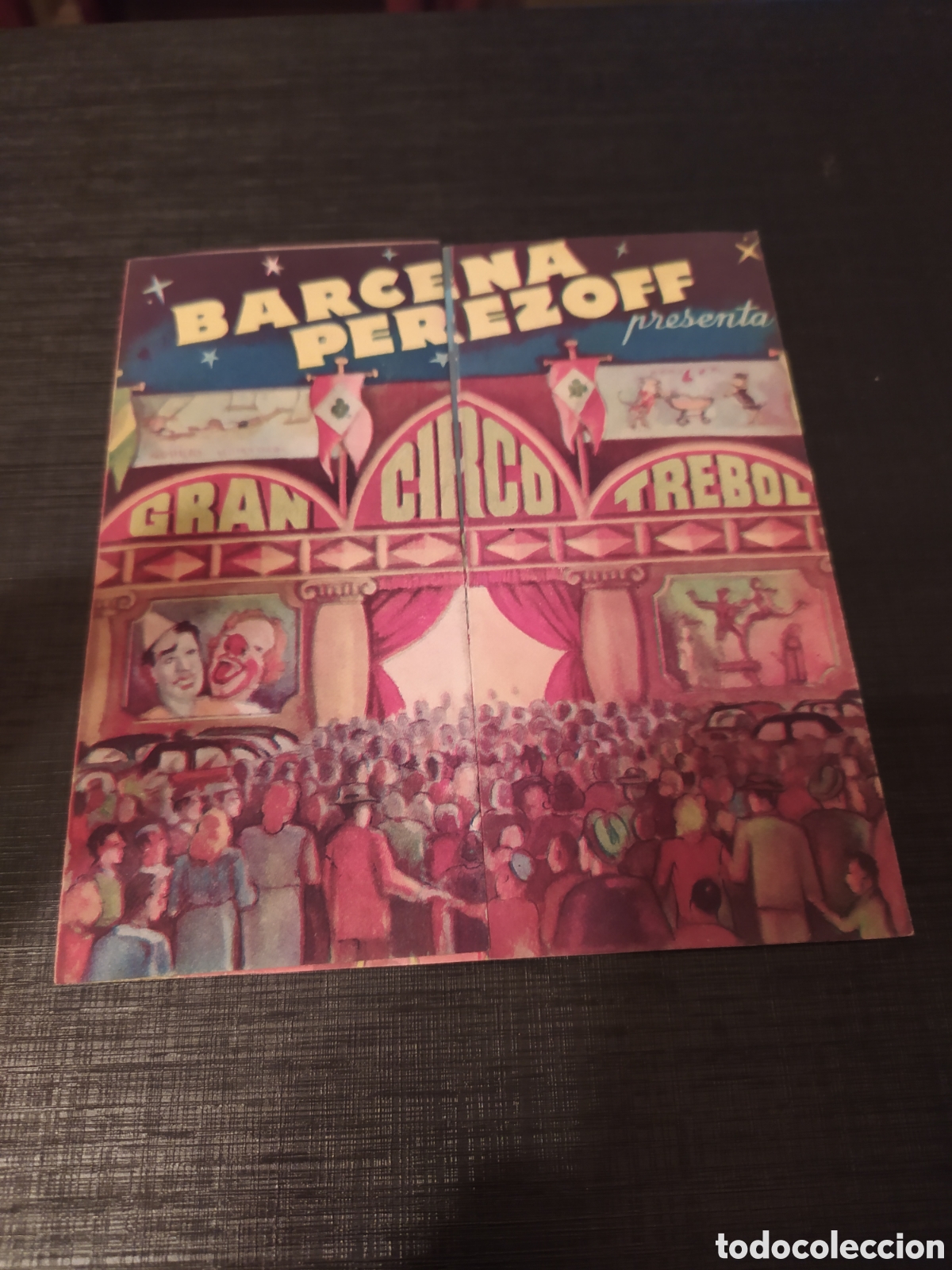 Cine: Programa de mano del circo &rdquo;Barcena Perezoff&rdquo; - Foto 1