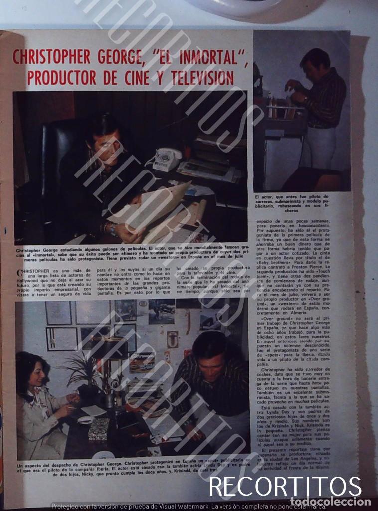 Cine: CHRISTOPHER GEORGE EL INMORTAL ANUNCIO IBERIA - Foto 1