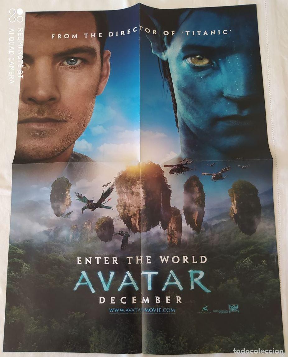 Kino: P&Oacute;STER DOBLE / AVATAR + DONDE VIVEN LOS MONSTRUOS (ver descripci&oacute;n)