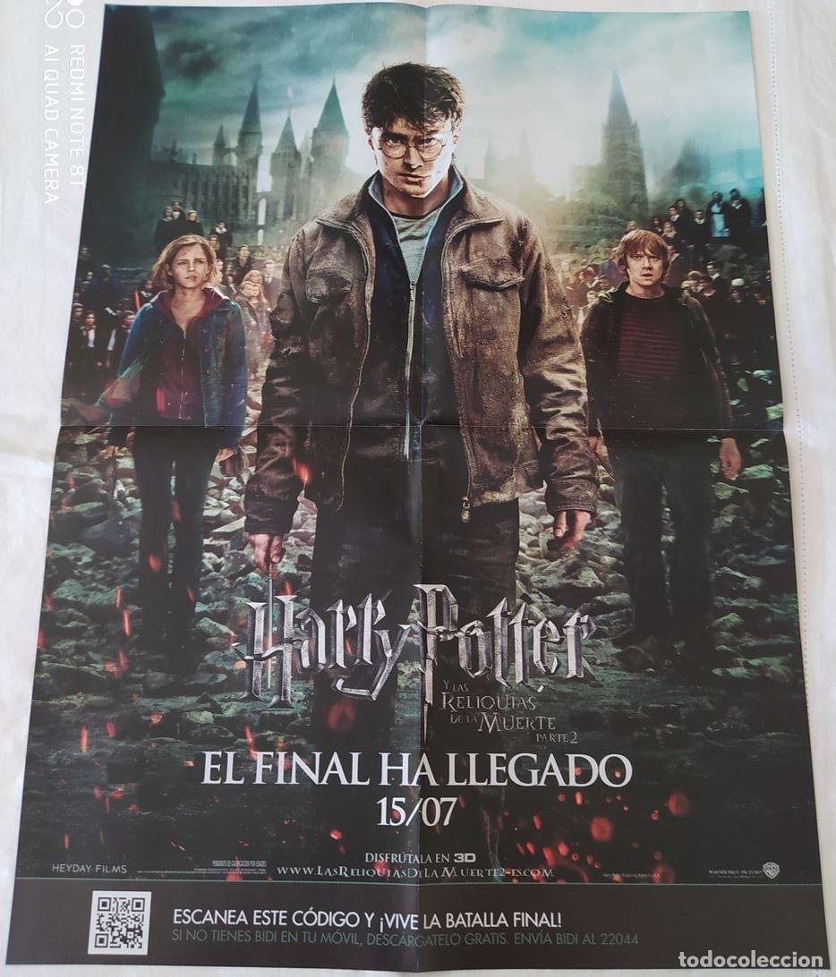 Kino: P&Oacute;STER DOBLE / HARRY POTTER RELIQUIAS MUERTE 2 + TRANSFORMERS: LADO OSCURO LUNA (ver descripci&oacute;n)