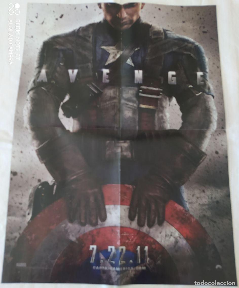Kino: P&Oacute;STER DOBLE / CAPIT&Aacute;N AM&Eacute;RICA: EL PRIMER VENGADOR + SUCKER PUNCH (ver descripci&oacute;n)