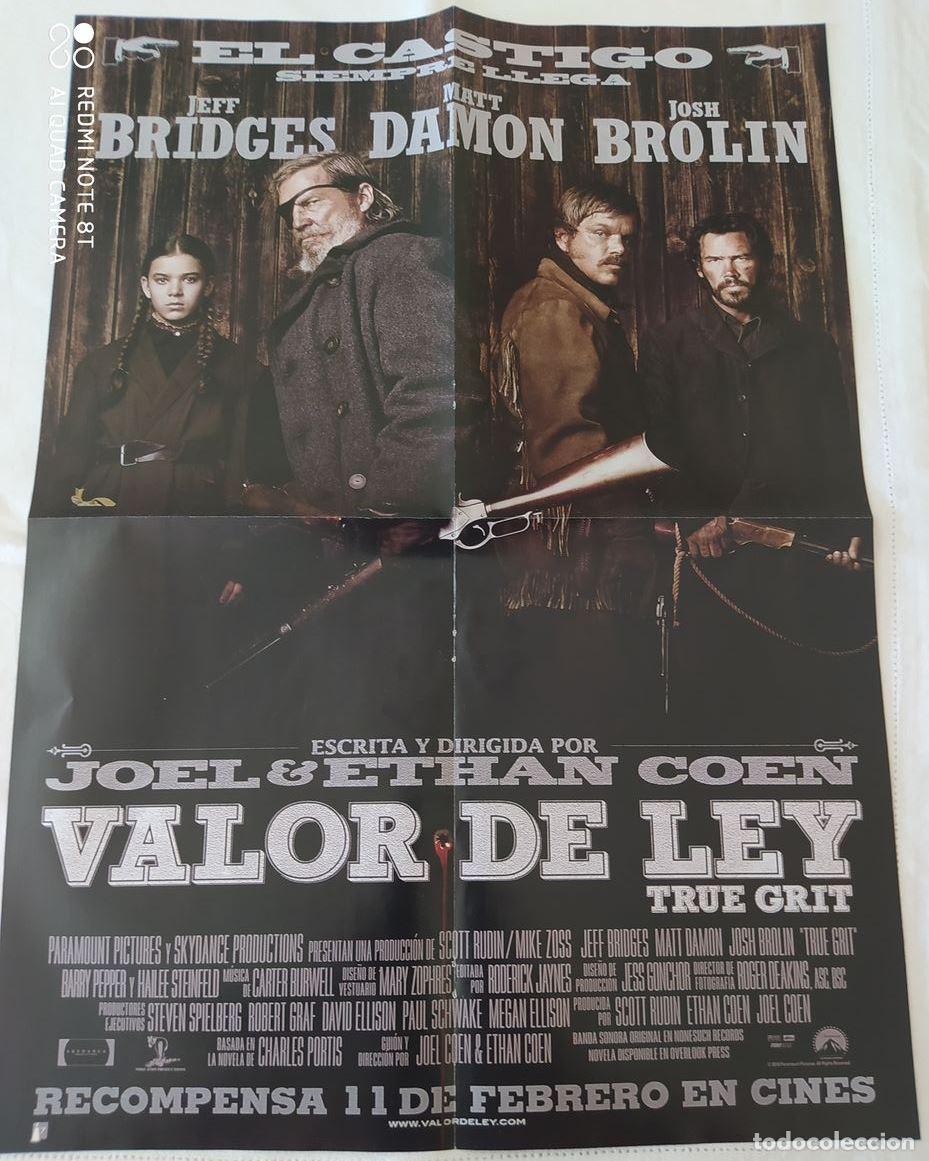 Kino: P&Oacute;STER DOBLE / VALOR DE LEY + DESAYUNO CON DIAMAMANTES (ver descripci&oacute;n)