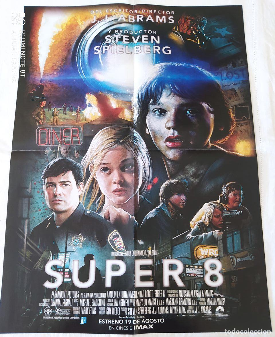 Kino: P&Oacute;STER DOBLE / SUPER 8 + CAPIT&Aacute;N TRUENO Y EL SANTO GRIAL (ver descripci&oacute;n)