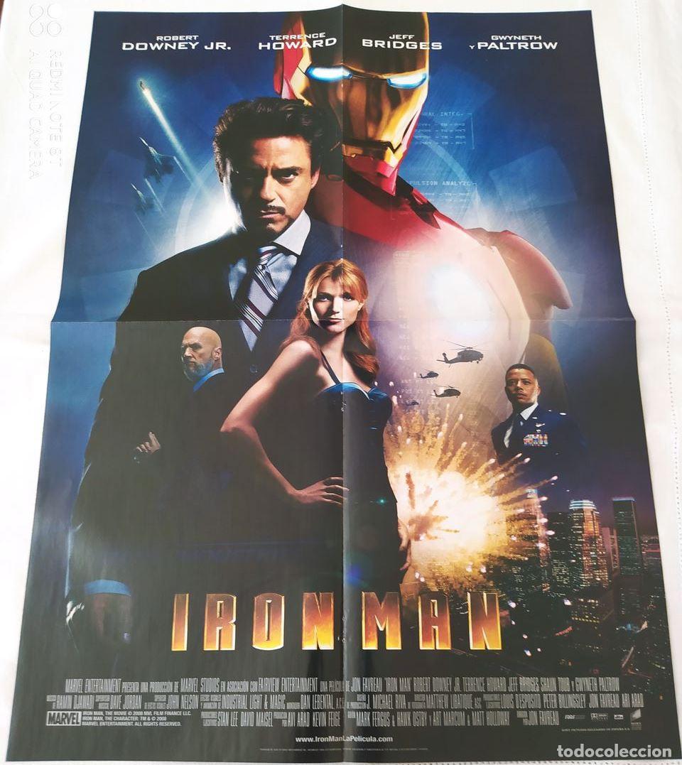 Kino: P&Oacute;STER DOBLE / IRON MAN + SPEED RACER (ver descripci&oacute;n)