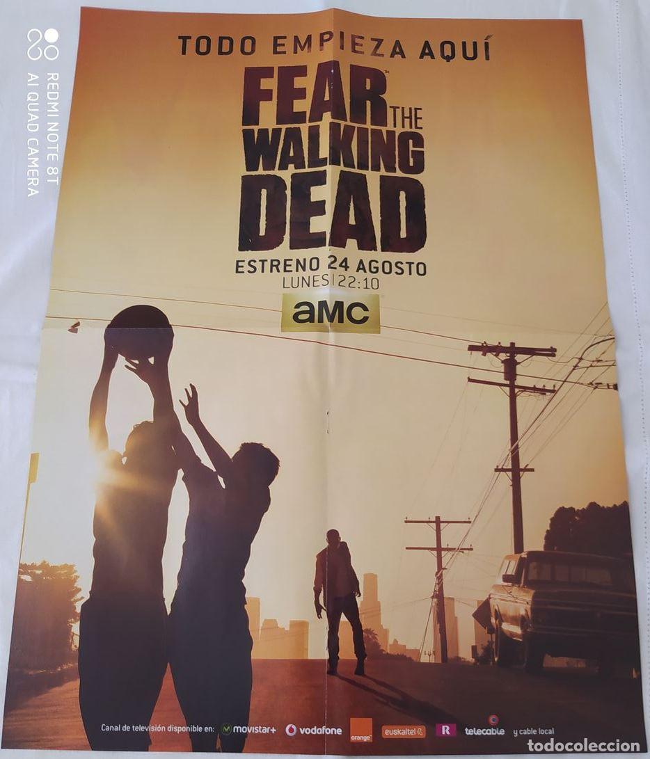 Kino: P&Oacute;STER DOBLE / FEAR THE WALKING DEAD + DOMINION (series TV) (ver descripci&oacute;n)