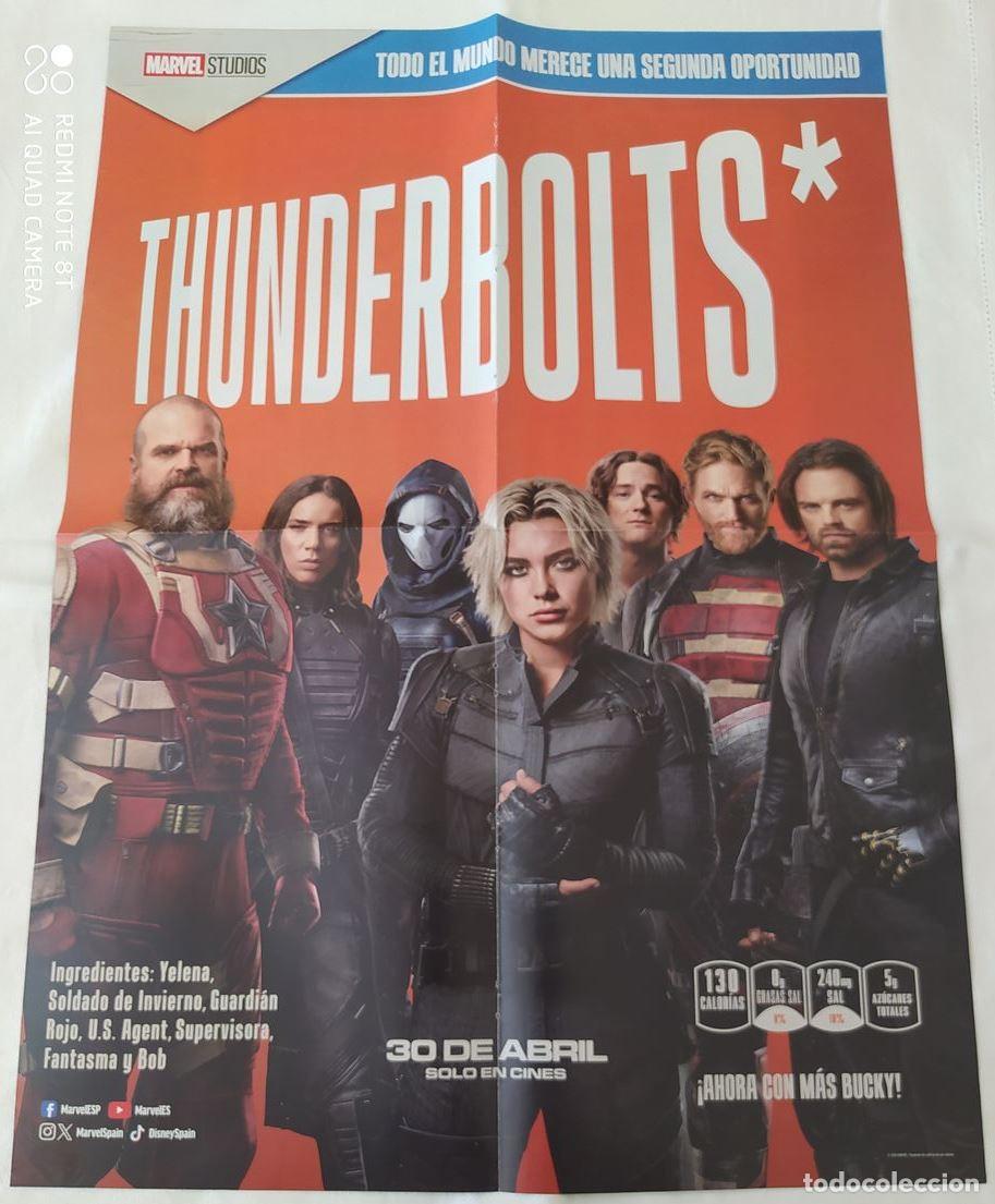 Kino: P&Oacute;STER DOBLE / THUNDERBOLTS + CONFIDENCIAL (ver descripci&oacute;n)