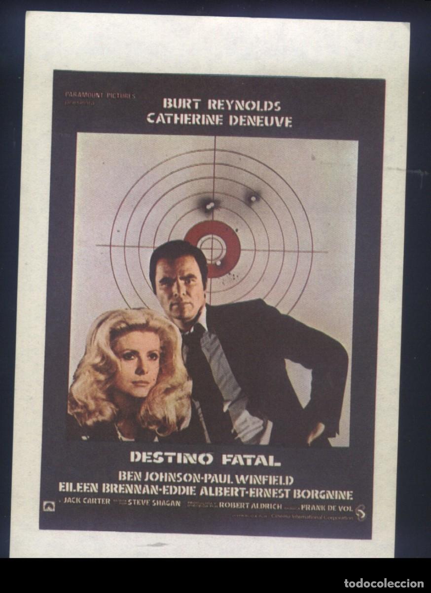 Kino: Q-11694- DESTINO FATAL (Hustle) Burt Reynolds - Catherine Deneuve - Ben Johnson