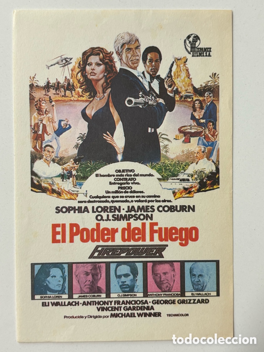 Cine: Programa el poder del fuego Sof&iacute;a Loren A14 - Foto 1