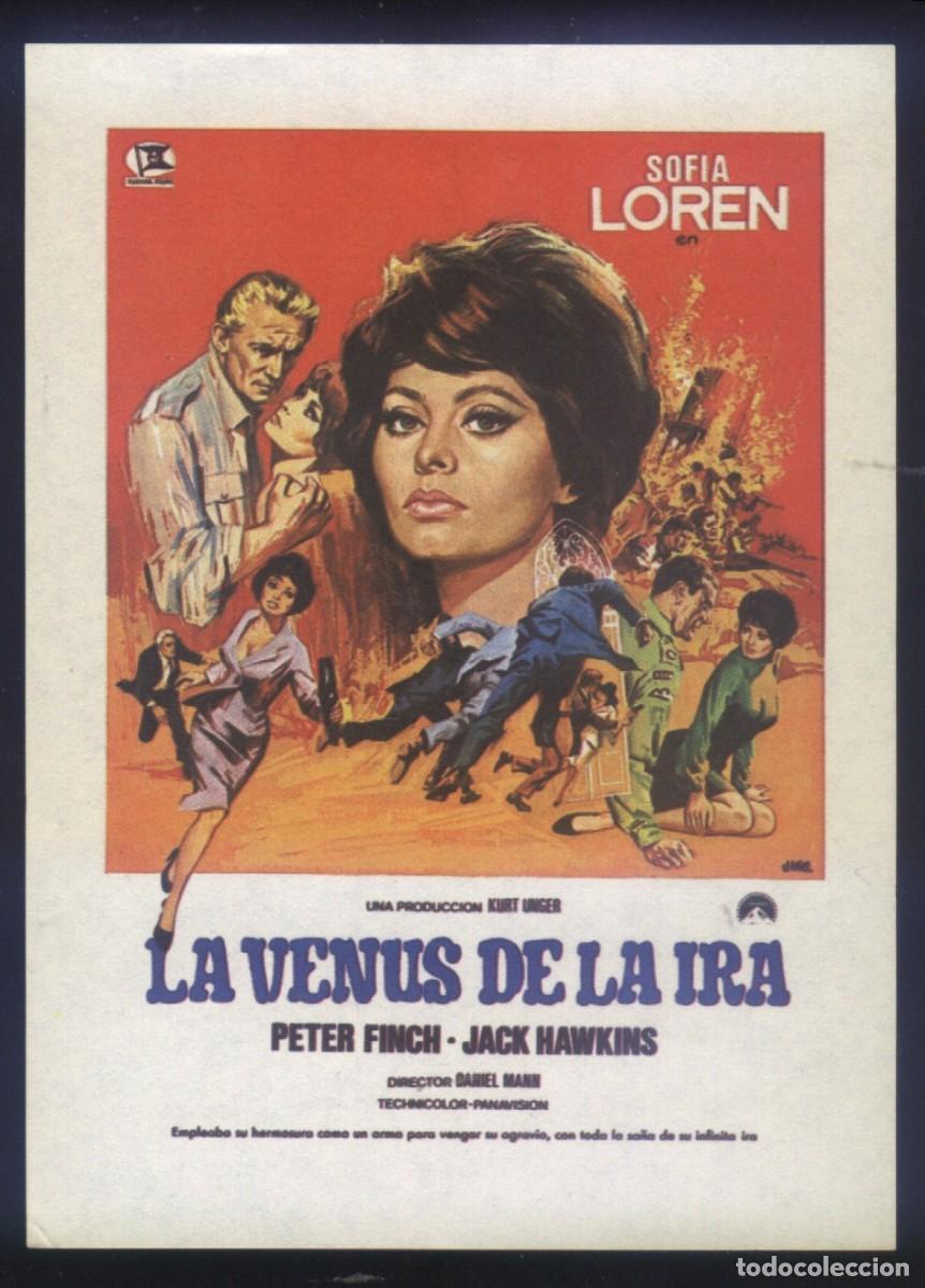 Kino: Q-11705- LA VENUS DE LA IRA (Judith) Sophia Loren - Peter Finch - Jack Hawkins