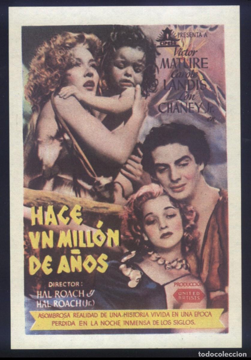 Kino: Q-11710- Hace un mill&oacute;n de a&ntilde;os (One Million B.C.) Victor Mature