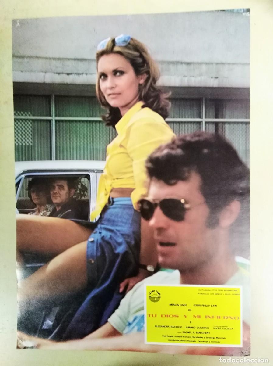 Kino: Afiche De Cine.Fotograma.Tu Dios y mi Infierno.Analia Gade