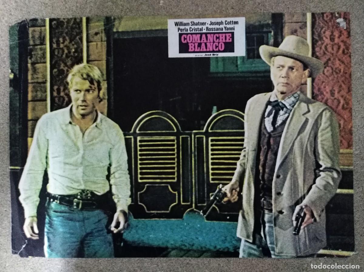 Kino: Afiche De Cine.Fotograma.Comanche Blanco.Joseph Cotten