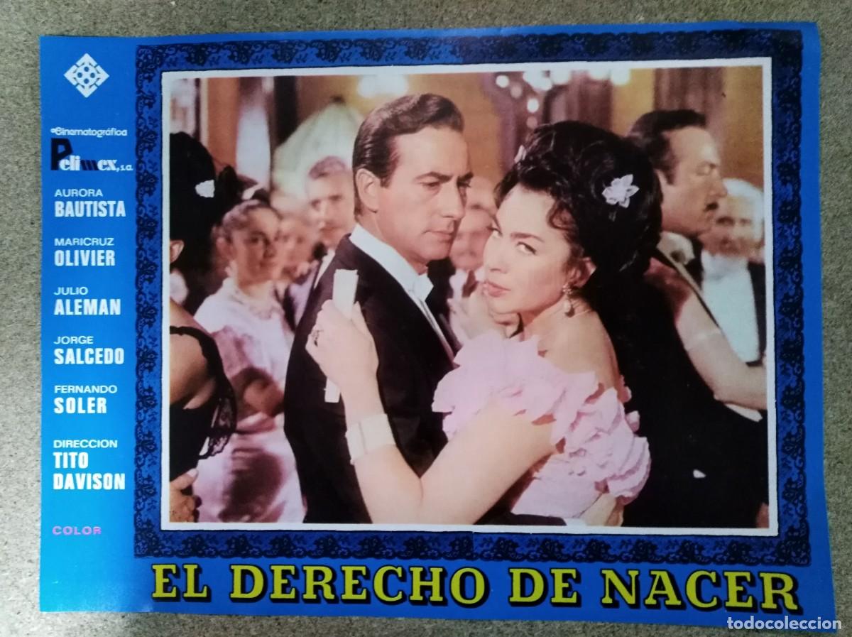 Kino: Afiche De Cine.Fotograma.El Derecho de Nacer.Aurora Batista
