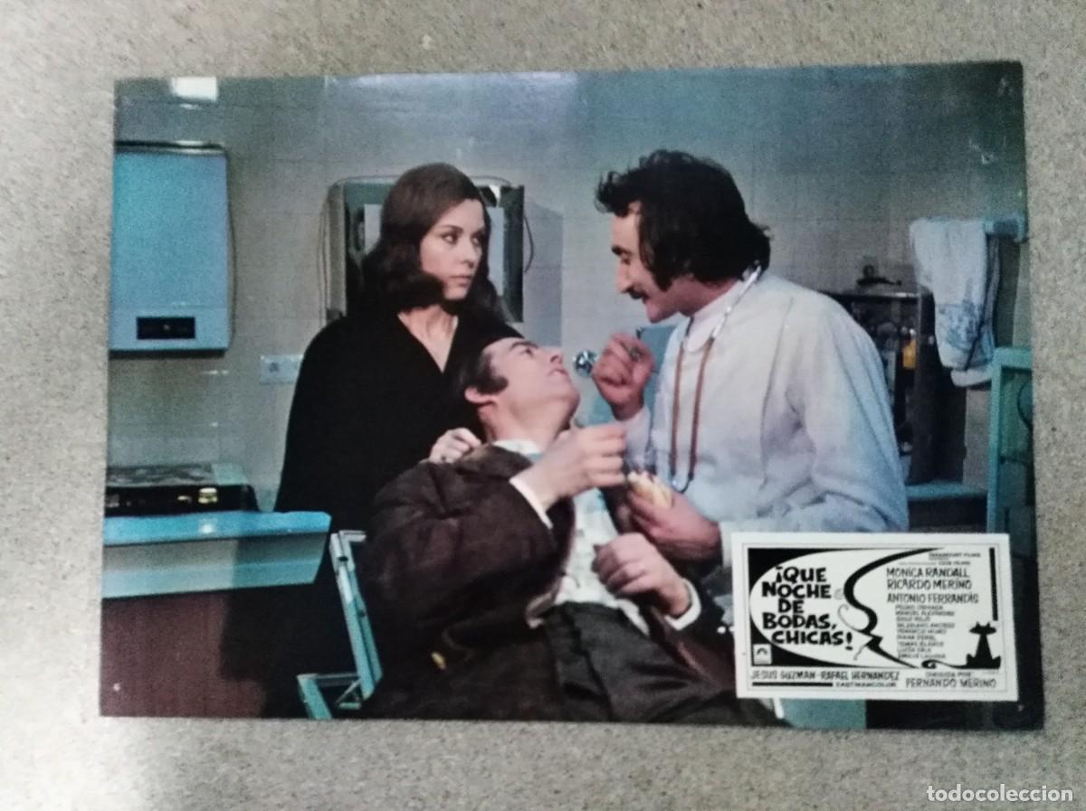 Kino: Afiche De Cine.Fotograma.Que Noche de Bodas, Chicas.Monica Randall.Antonio Ferrandis