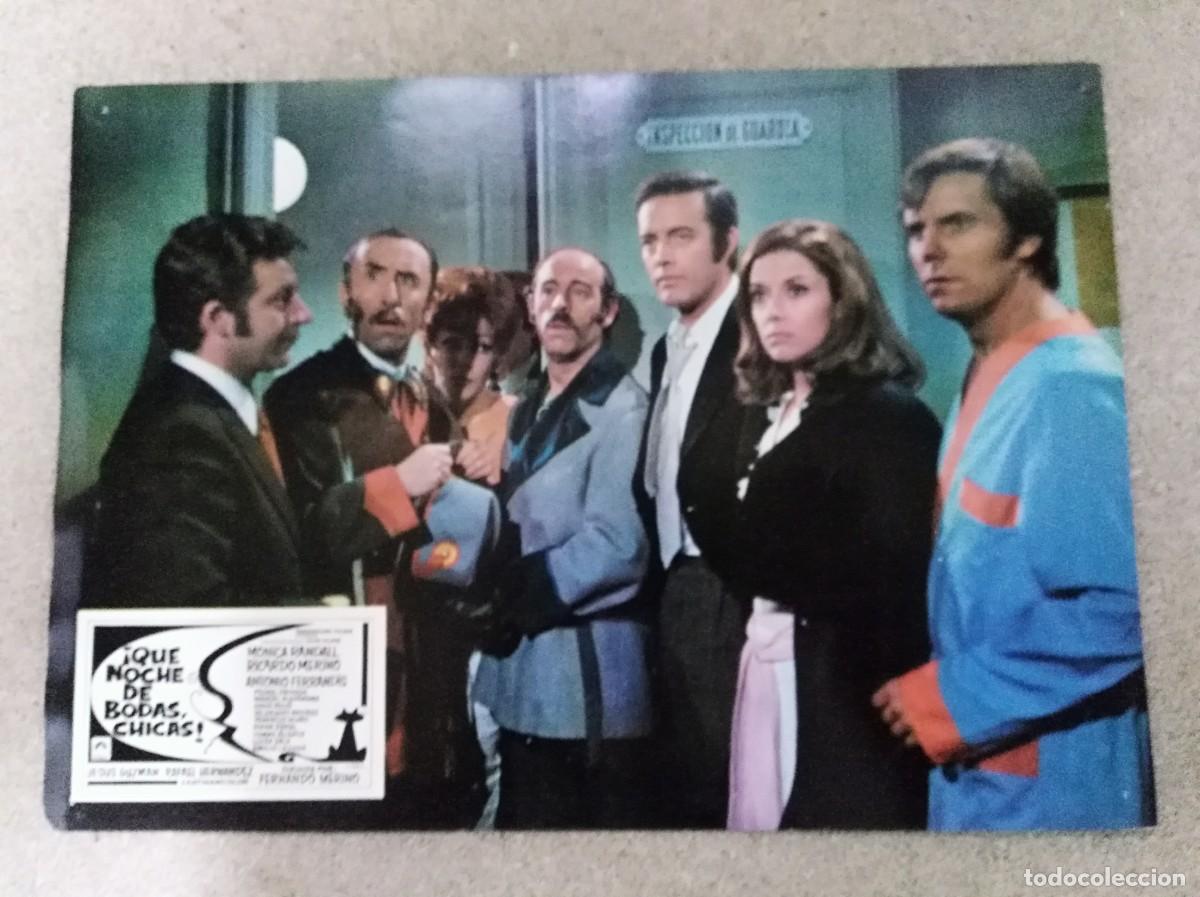 Kino: Afiche De Cine.Fotograma.Que Noche de Bodas, Chicas.Monica Randall.Antonio Ferrandis
