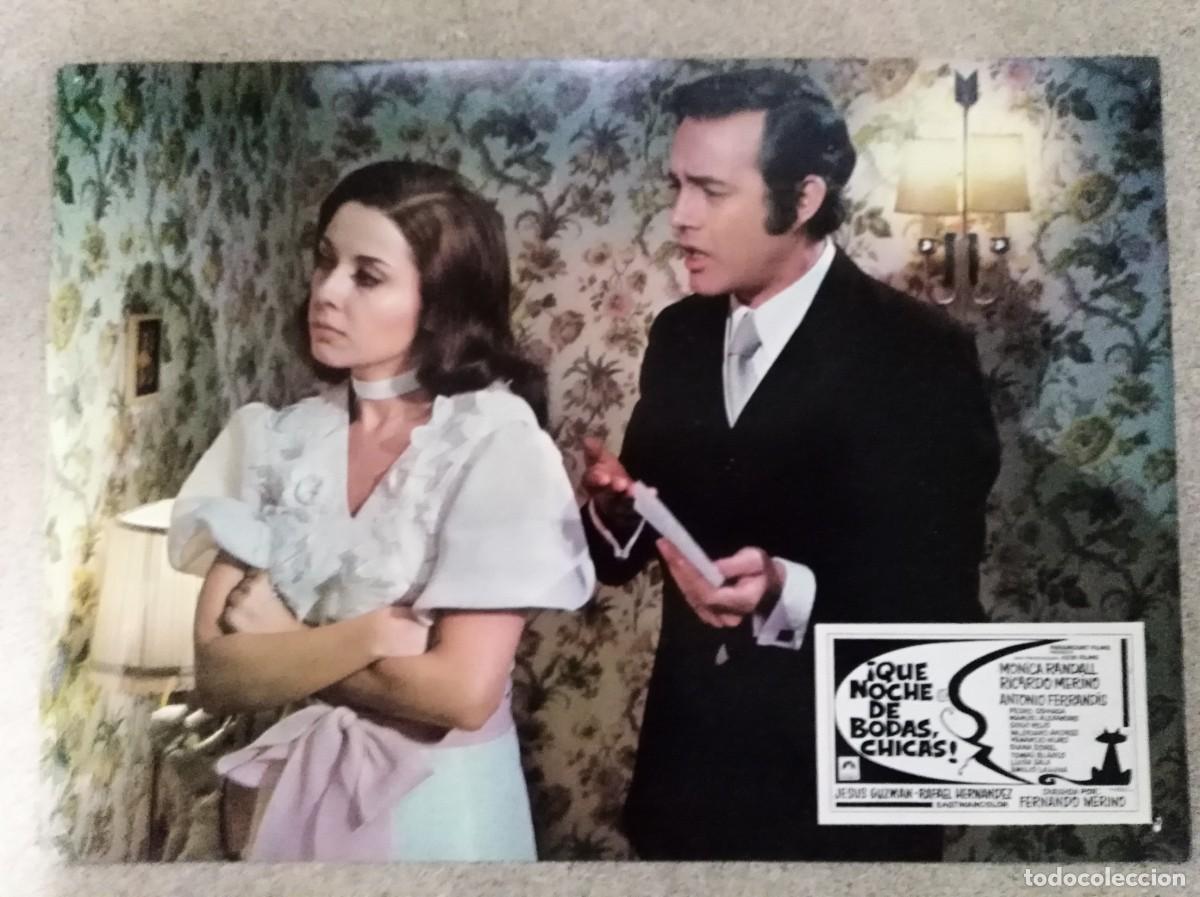 Kino: Afiche De Cine.Fotograma.Que Noche de Bodas, Chicas.Monica Randall.Antonio Ferrandis