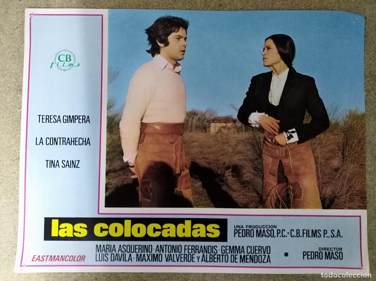Kino: Afiche De Cine.Fotograma.Las Colocadas.Maximo Valverde.Teresa Gimpera